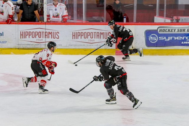 Photo hockey match Amiens  - Nice le 03/12/2023