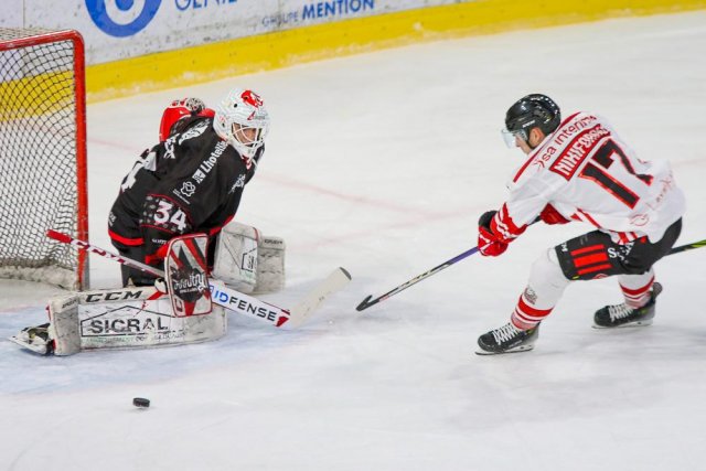 Photo hockey match Amiens  - Nice le 03/12/2023