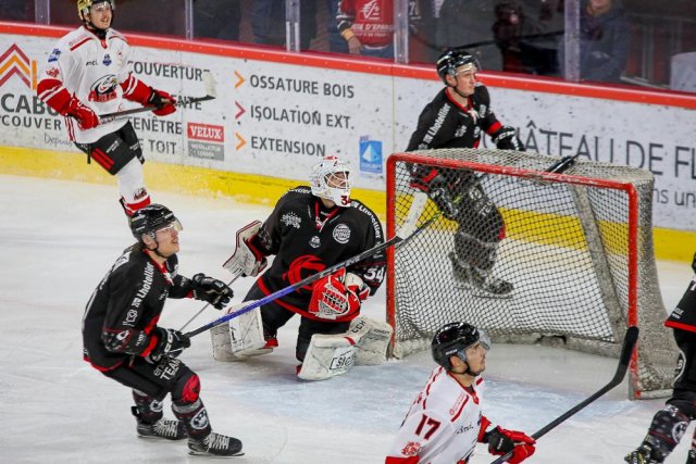 Photo hockey match Amiens  - Nice le 03/12/2023