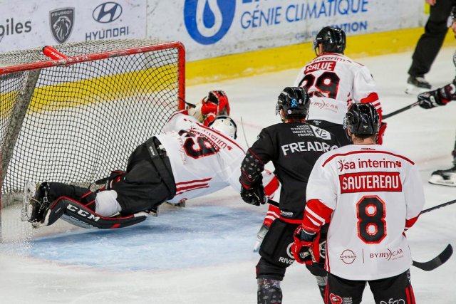 Photo hockey match Amiens  - Nice le 03/12/2023