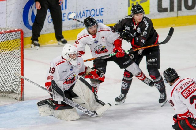Photo hockey match Amiens  - Nice le 03/12/2023