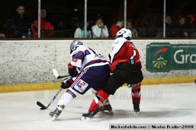 Photo hockey match Briançon  - Grenoble  le 10/10/2009
