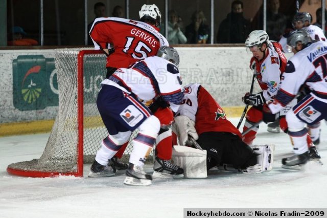 Photo hockey match Briançon  - Grenoble  le 10/10/2009