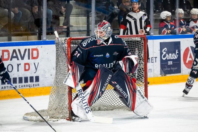 Photo hockey match Angers  - Chamonix  le 03/12/2023
