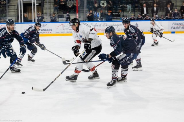 Photo hockey match Angers  - Chamonix  le 03/12/2023