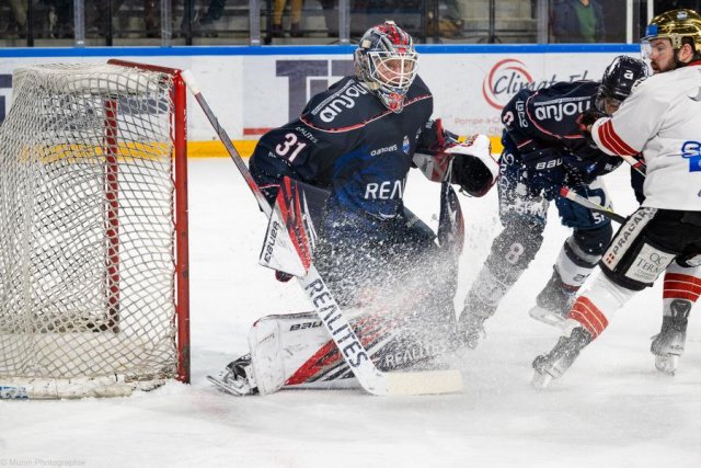 Photo hockey match Angers  - Chamonix  le 03/12/2023