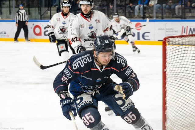 Photo hockey match Angers  - Chamonix  le 03/12/2023