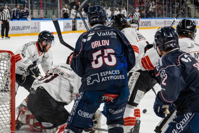Photo hockey match Angers  - Chamonix  le 03/12/2023