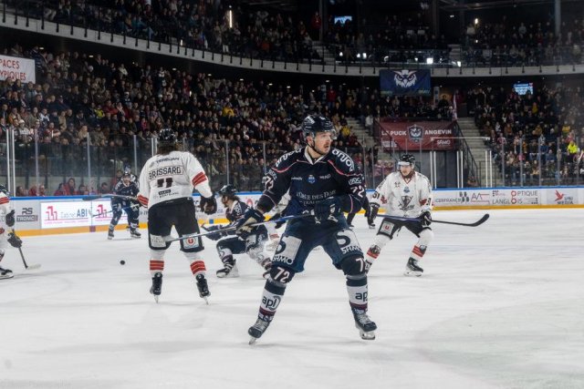 Photo hockey match Angers  - Chamonix  le 03/12/2023