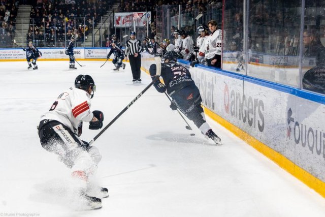 Photo hockey match Angers  - Chamonix  le 03/12/2023