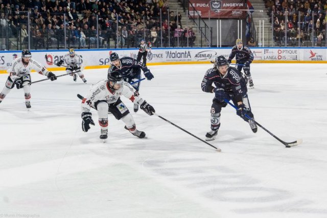 Photo hockey match Angers  - Chamonix  le 03/12/2023