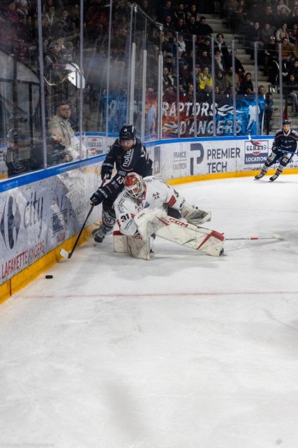 Photo hockey match Angers  - Chamonix  le 03/12/2023