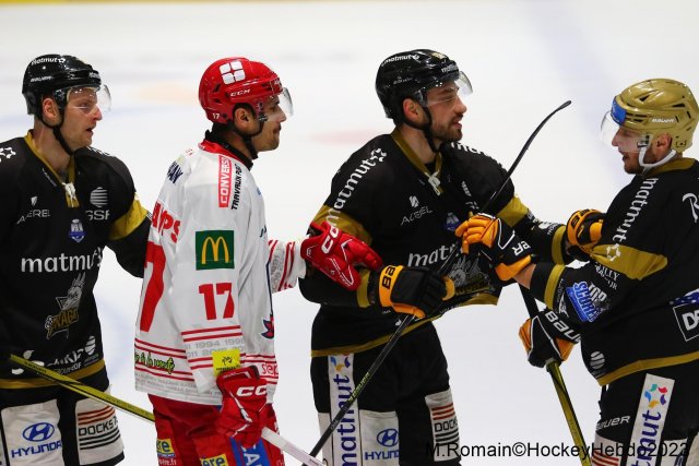 Photo hockey match Rouen - Grenoble  le 05/12/2023