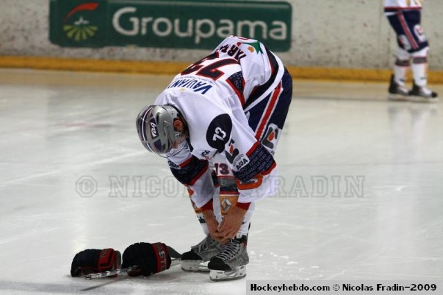 Photo hockey match Briançon  - Grenoble  le 10/10/2009