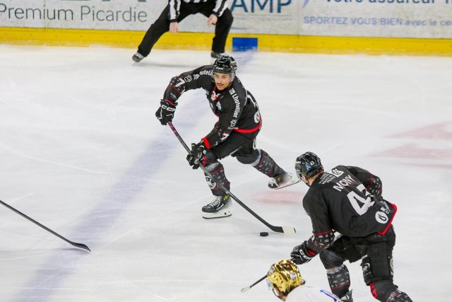 Photo hockey match Amiens  - Marseille le 05/12/2023