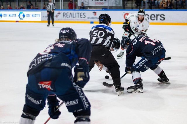 Photo hockey match Angers  - Chamonix  le 05/12/2023