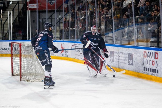 Photo hockey match Angers  - Chamonix  le 05/12/2023