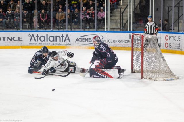 Photo hockey match Angers  - Chamonix  le 05/12/2023