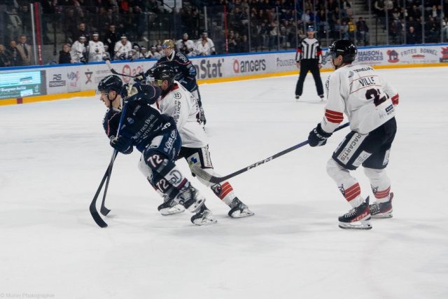 Photo hockey match Angers  - Chamonix  le 05/12/2023