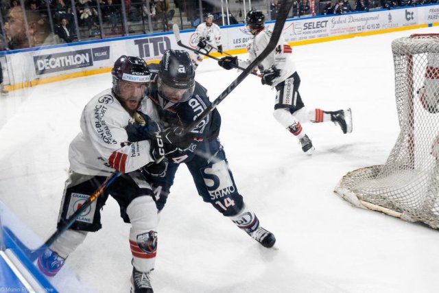 Photo hockey match Angers  - Chamonix  le 05/12/2023