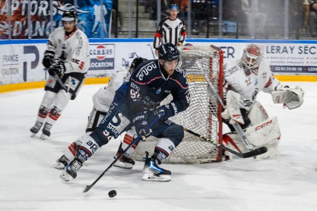 Photo hockey match Angers  - Chamonix  le 05/12/2023