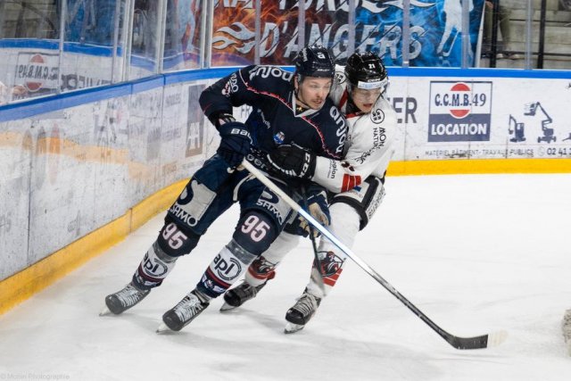 Photo hockey match Angers  - Chamonix  le 05/12/2023