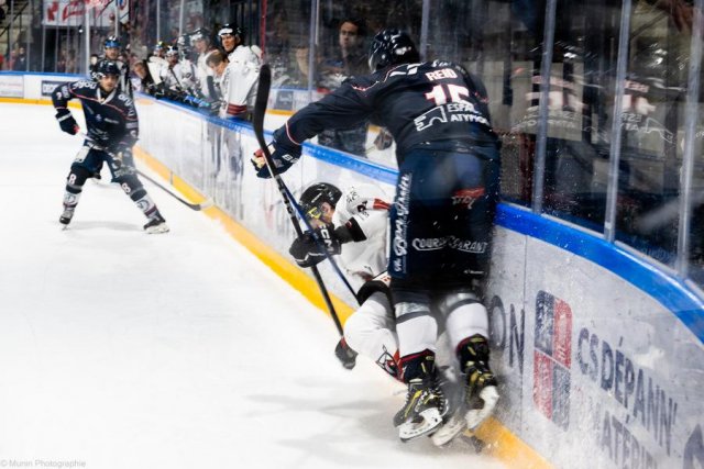 Photo hockey match Angers  - Chamonix  le 05/12/2023