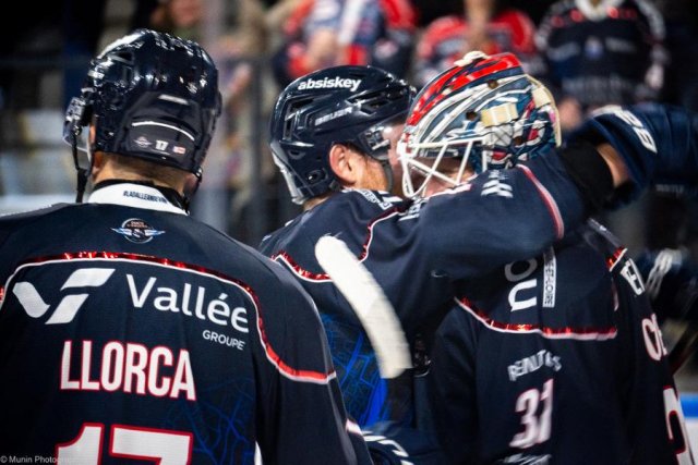 Photo hockey match Angers  - Chamonix  le 05/12/2023