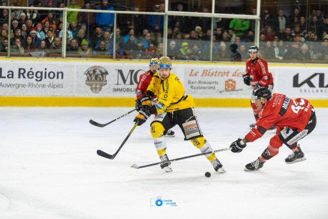 Photo hockey match Chamonix  - Rouen le 08/12/2023