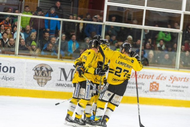 Photo hockey match Chamonix  - Rouen le 08/12/2023