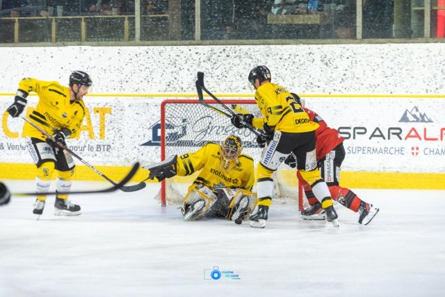 Photo hockey match Chamonix  - Rouen le 08/12/2023
