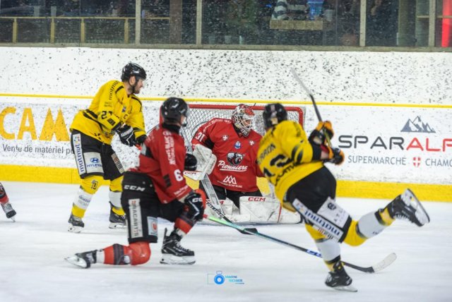 Photo hockey match Chamonix  - Rouen le 08/12/2023