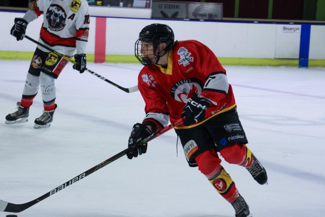 Photo hockey match Besançon - HC Savoie le 09/12/2023