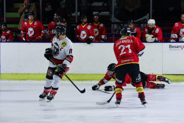 Photo hockey match Besançon - HC Savoie le 09/12/2023