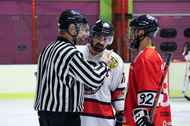Photo hockey match Besançon - HC Savoie le 09/12/2023