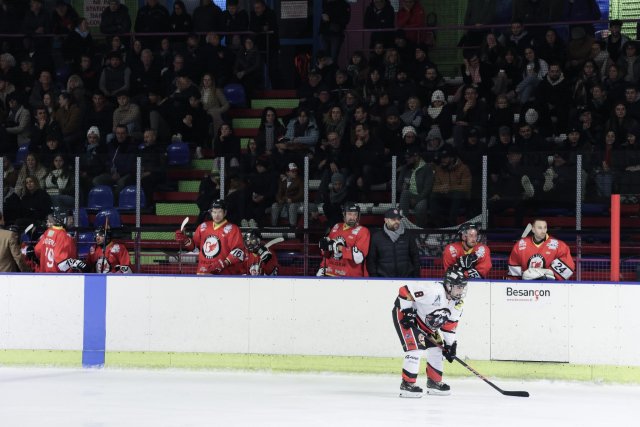 Photo hockey match Besançon - HC Savoie le 09/12/2023