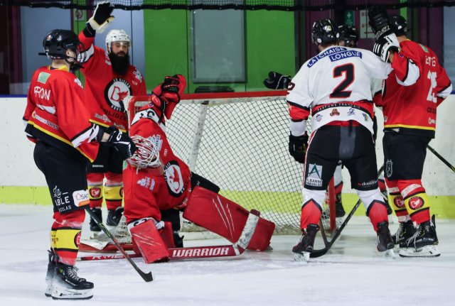 Photo hockey match Besançon - HC Savoie le 09/12/2023