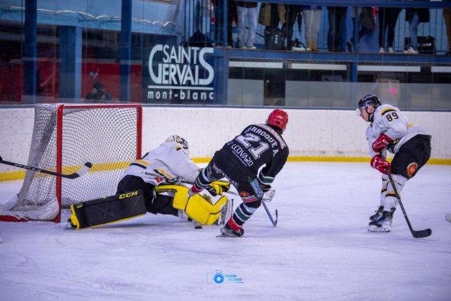 Photo hockey match Mont-Blanc - Chambéry le 09/12/2023