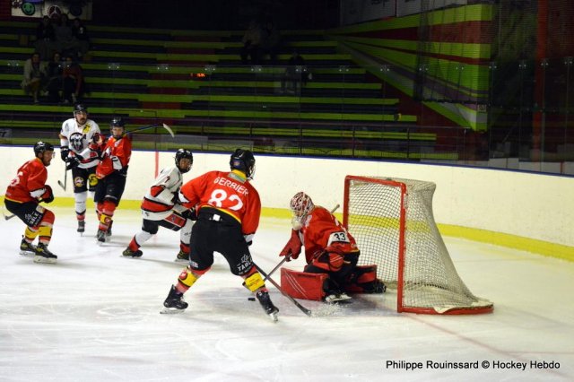 Photo hockey match Besançon - HC Savoie le 09/12/2023