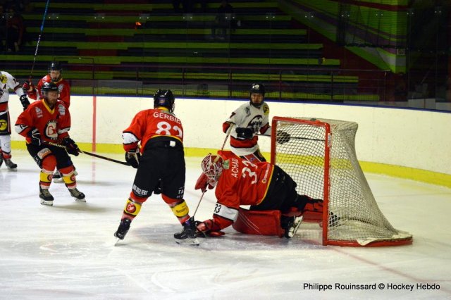 Photo hockey match Besançon - HC Savoie le 09/12/2023