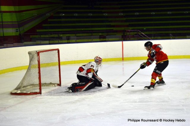 Photo hockey match Besançon - HC Savoie le 09/12/2023