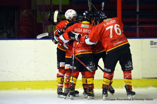 Photo hockey match Besançon - HC Savoie le 09/12/2023