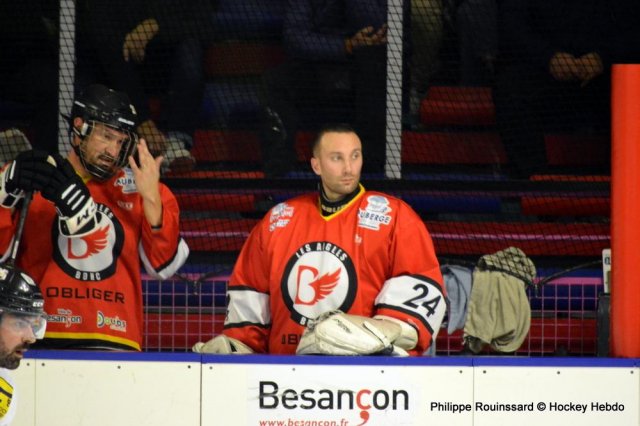 Photo hockey match Besançon - HC Savoie le 09/12/2023