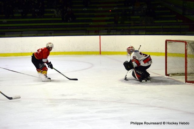 Photo hockey match Besançon - HC Savoie le 09/12/2023