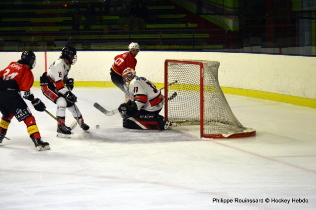 Photo hockey match Besançon - HC Savoie le 09/12/2023