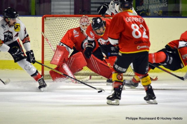 Photo hockey match Besançon - HC Savoie le 09/12/2023