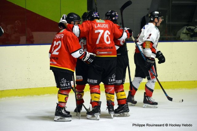 Photo hockey match Besançon - HC Savoie le 09/12/2023
