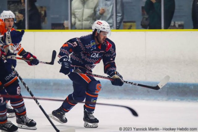 Photo hockey match Clermont-Ferrand - Montpellier  le 09/12/2023