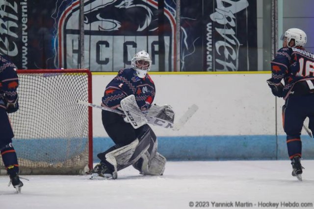 Photo hockey match Clermont-Ferrand - Montpellier  le 09/12/2023