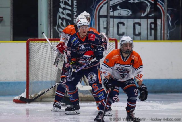 Photo hockey match Clermont-Ferrand - Montpellier  le 09/12/2023
